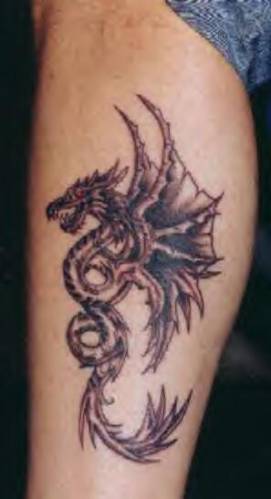 Фото и значение татуировки Дракон ( Удача.Сила.Власть.Мудрость.) 1530175