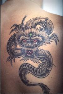 Фото и значение татуировки Дракон ( Удача.Сила.Власть.Мудрость.) 472815633