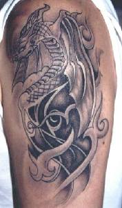 Фото и значение татуировки Дракон ( Удача.Сила.Власть.Мудрость.) 609034121