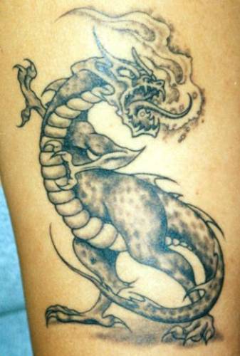 Фото и значение татуировки Дракон ( Удача.Сила.Власть.Мудрость.) 858454177