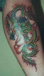 Фото и значение татуировки Дракон ( Удача.Сила.Власть.Мудрость.) 986151257