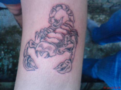 Фото и значение татуировки Скорпион.  ( Защита и Уважение ) 131243858