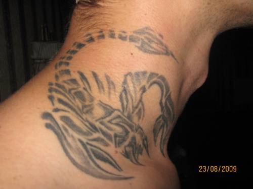 Фото и значение татуировки Скорпион.  ( Защита и Уважение ) 926078844