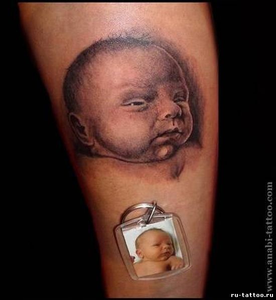 Татуировка младенца