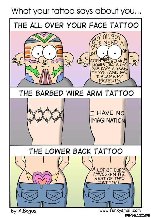Татуировки комикс