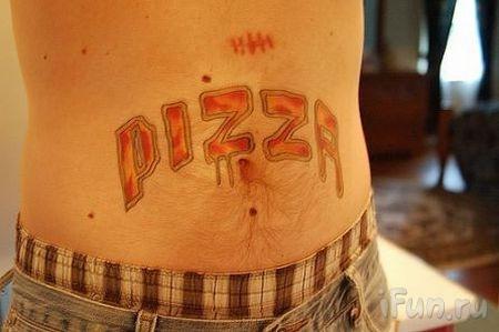 Татуировка pizza